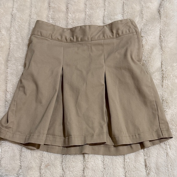 Cat & Jack Other - Khaki Tan Uniform Pleated Skirt 5